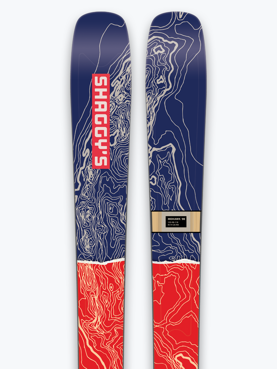 Mohawk 98 - Skis FC1 – Shaggy\'s Country Copper